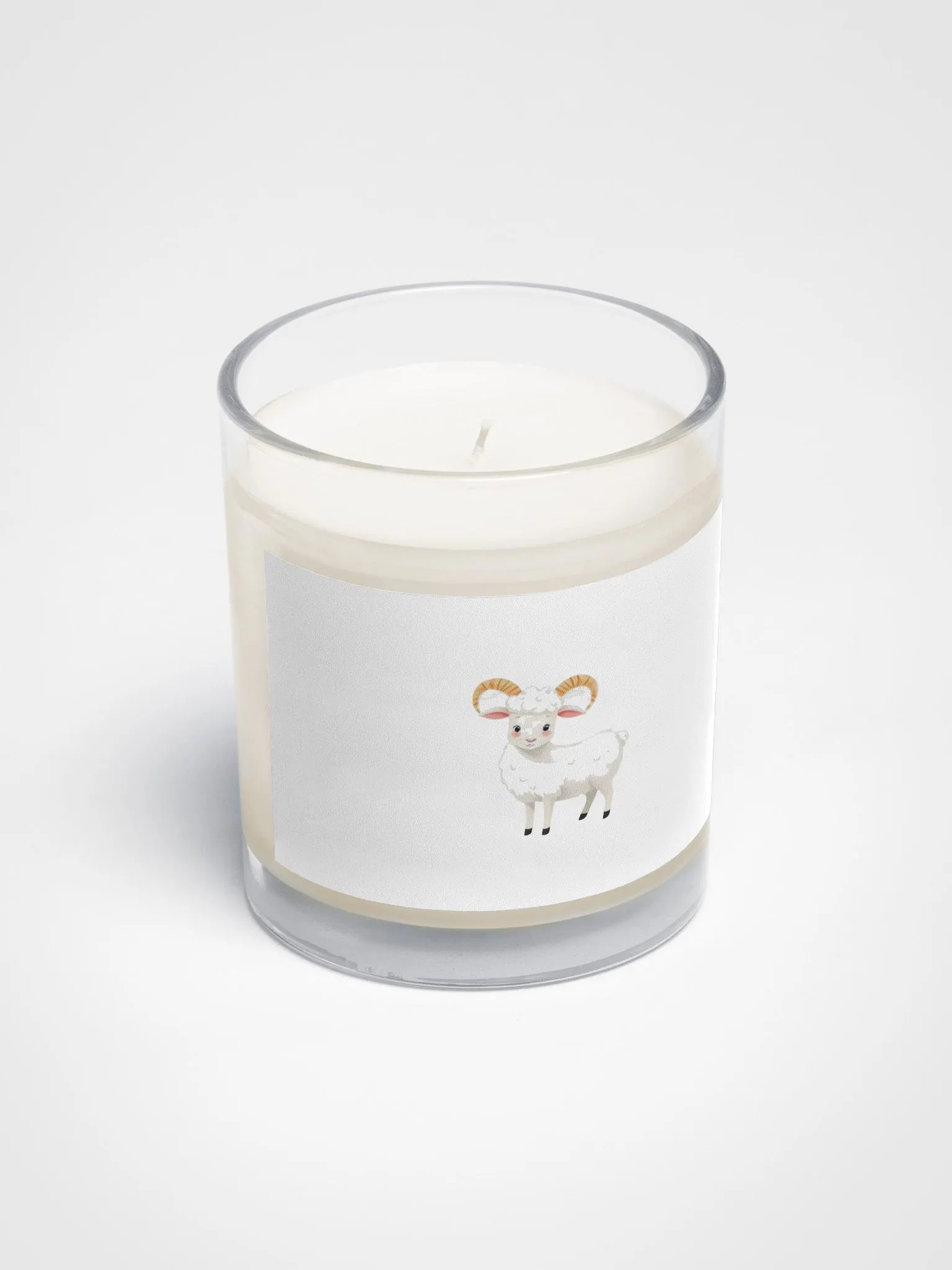 Fluffy Sheep Soy Wax Candle product image (2)