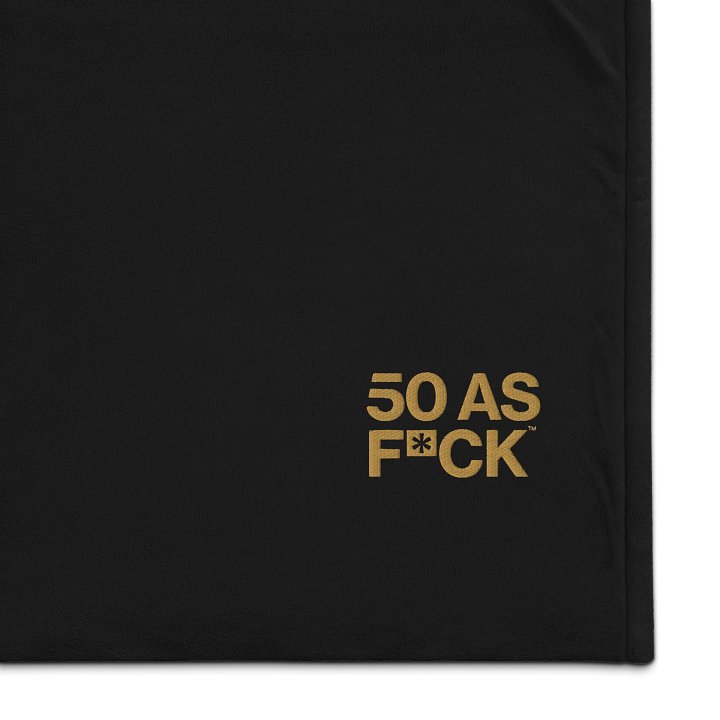 50 as FCK™ Port Authority Embroidered Premium Sherpa Blanket product image (2)