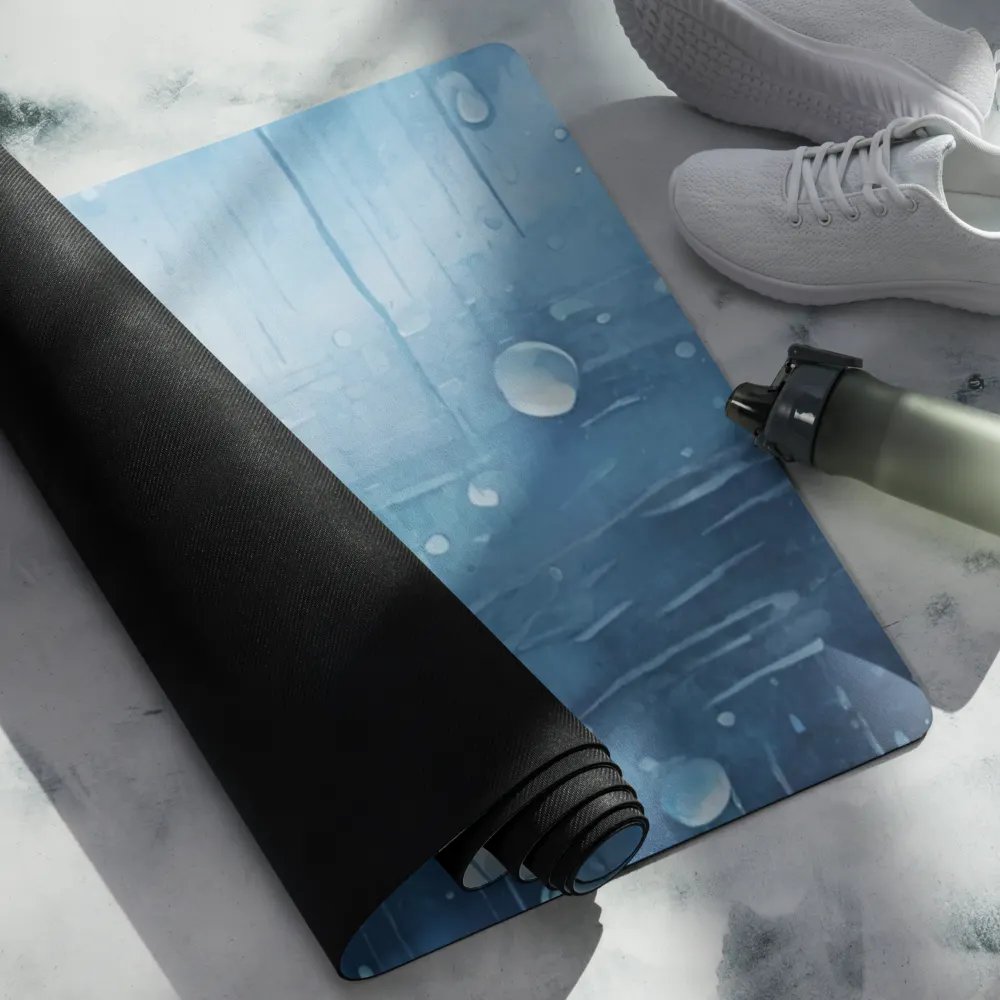 Rain Droplet Yoga Mat product image (4)
