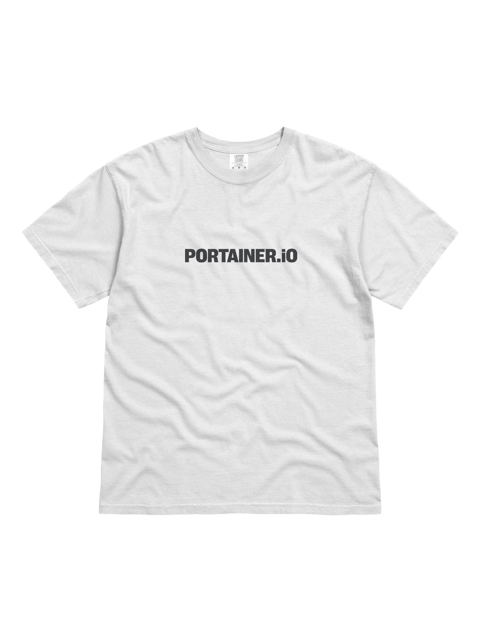 Portainer Tshirt - Kube with no BS - White product image (1)