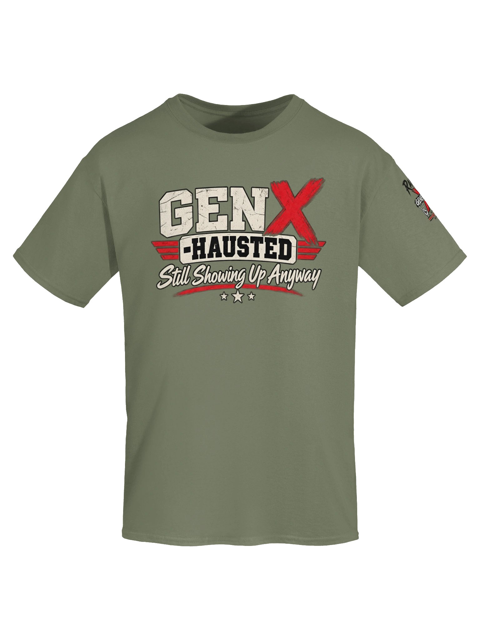 GEN X-HAUSTED — Still Showing Up Anyway product image (22)