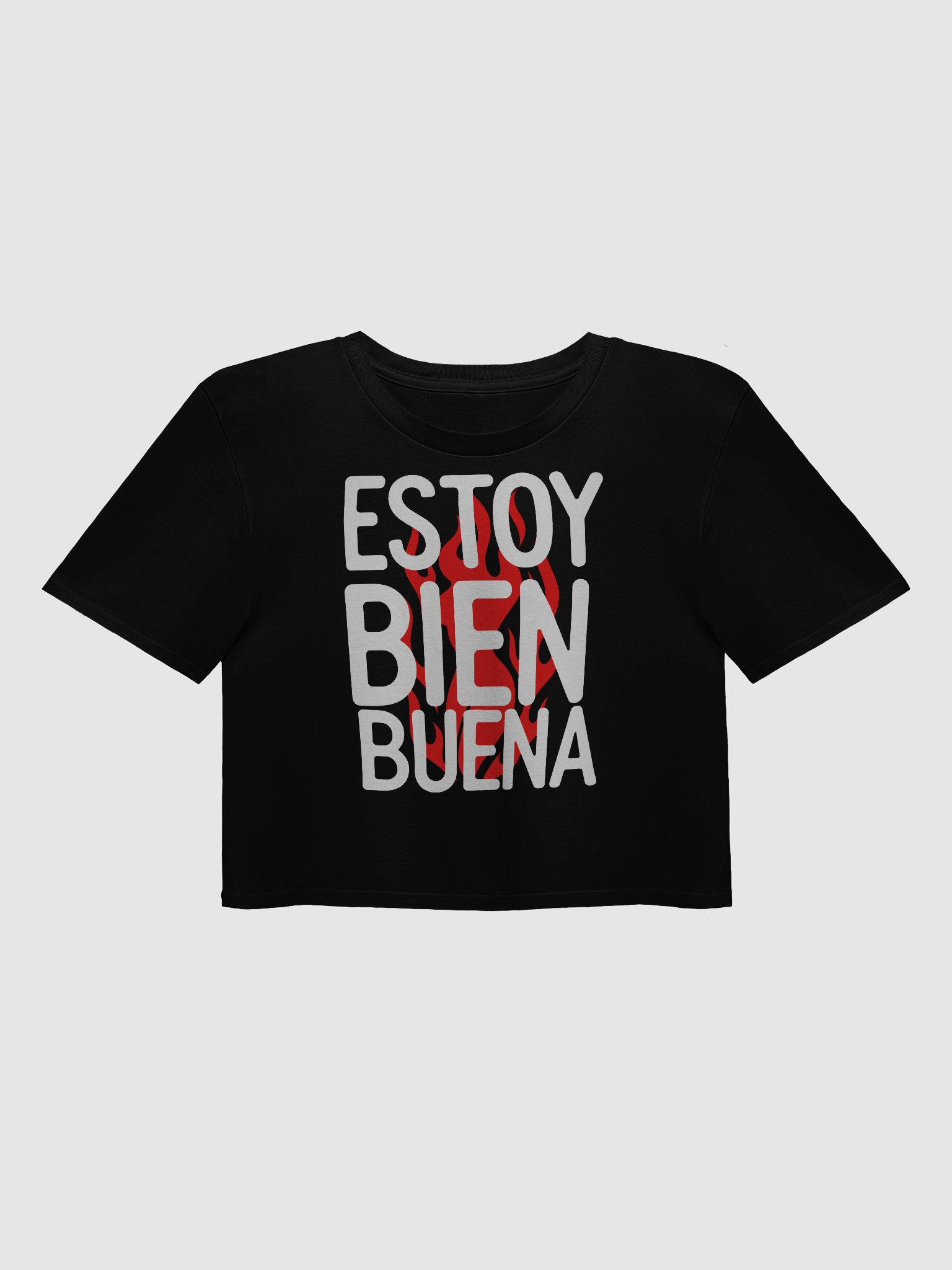 🔥 Crop Top “Estoy Bien Buena” – Fit Atrevido, Energía Total product image (3)
