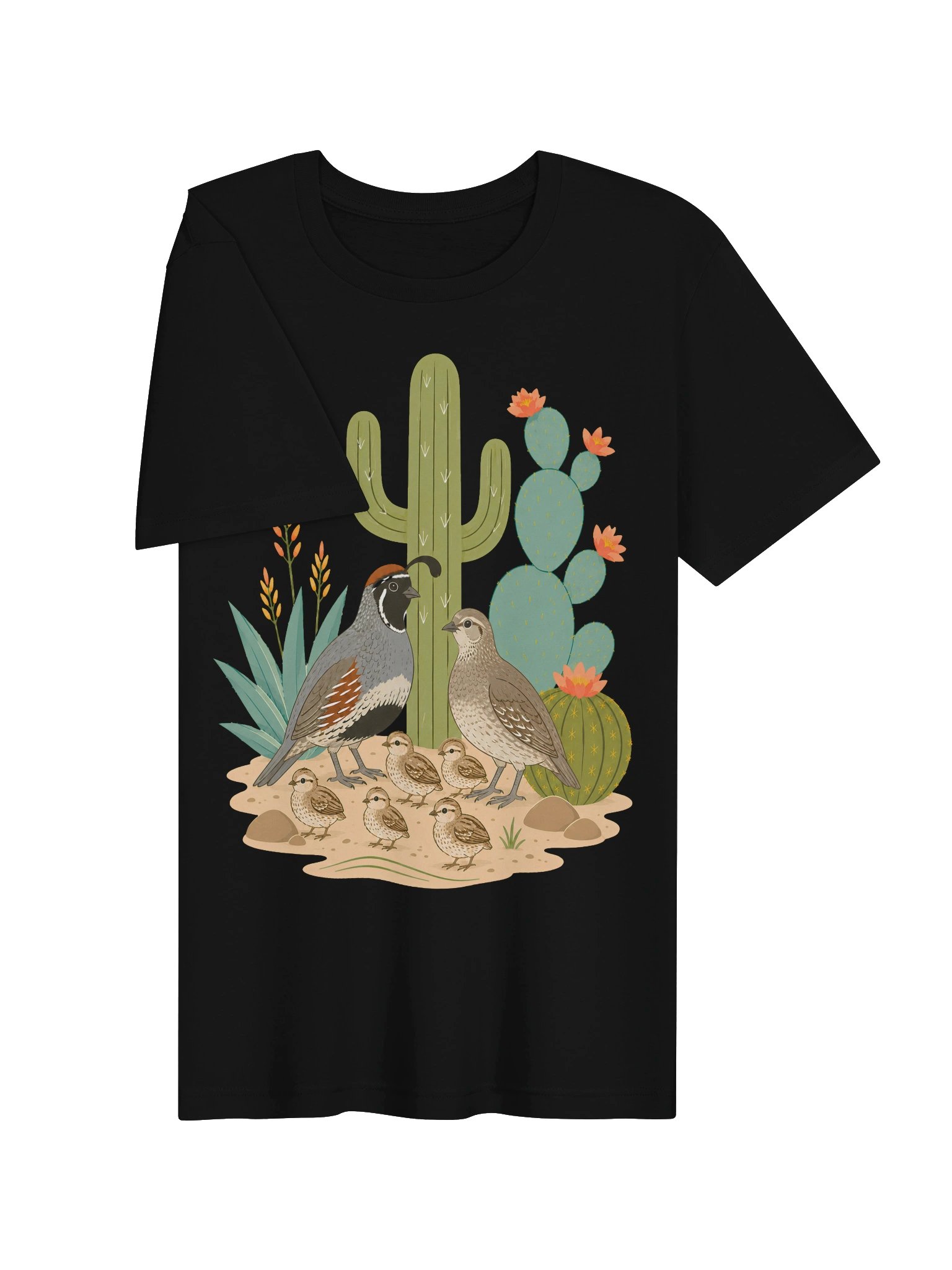 Desert Quail Family Tee product image (24)