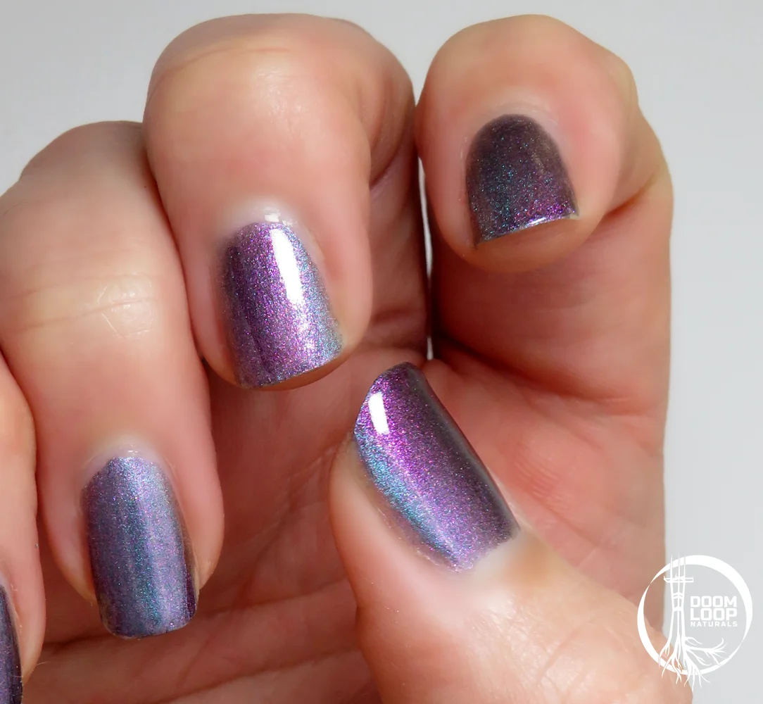 FAUSTS PRICE - Deep Purple and Blue Magnetic Nail Polish product image (3)
