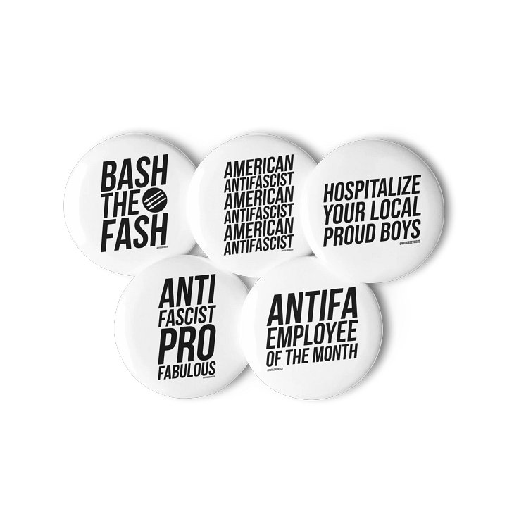 FUTILE DEVICE ANTIFASCIST BUTTONS product image (3)