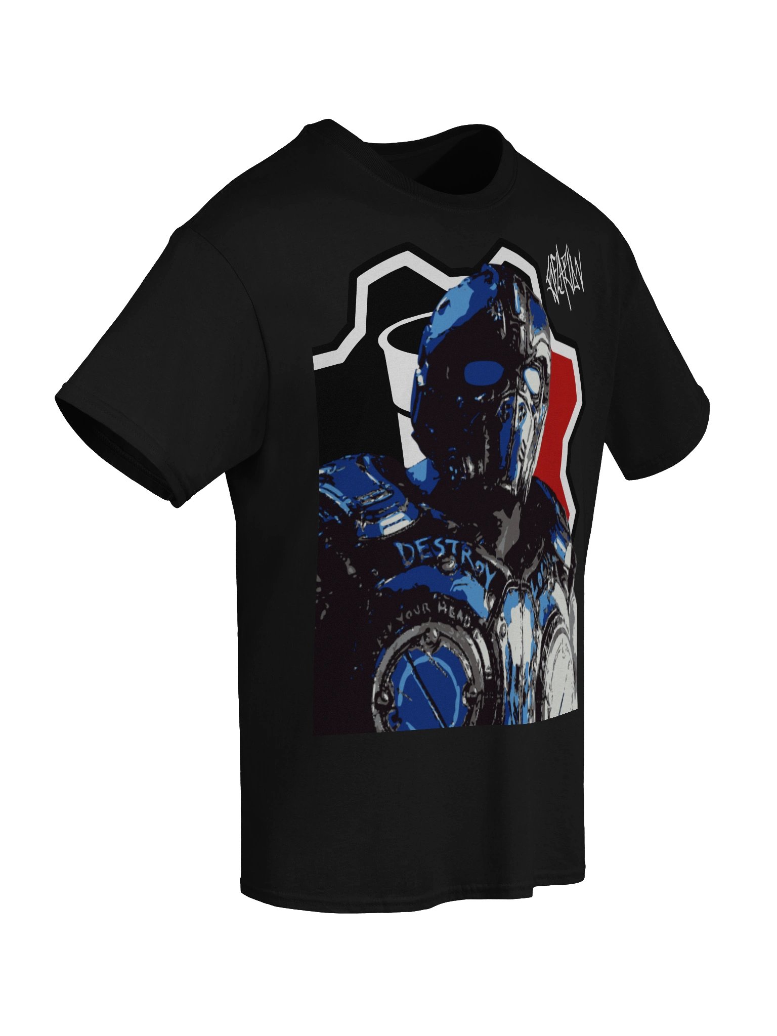 Clayton painting tee (BLACK) product image (8)