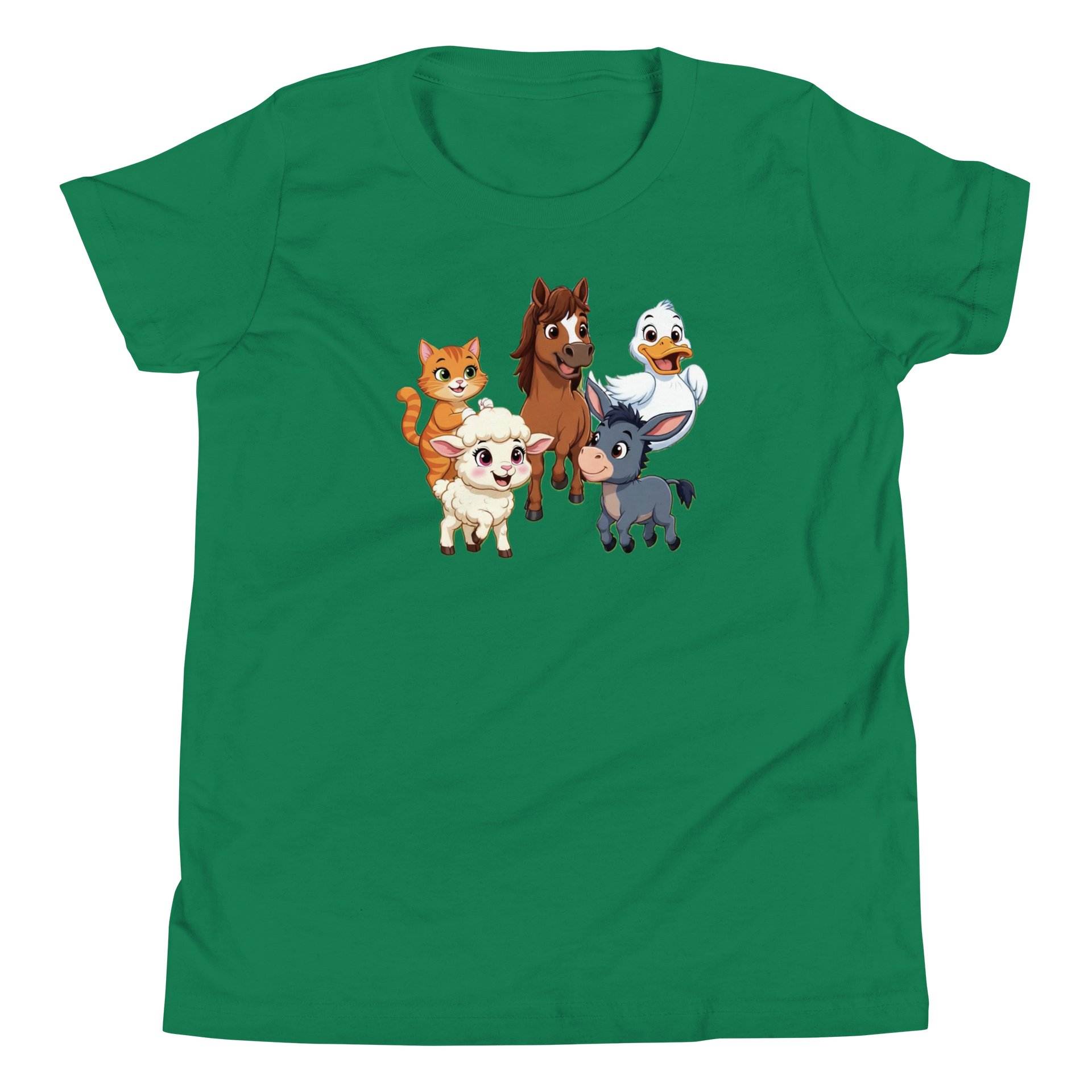Cute Farm Friends Youth Tee product image (4)