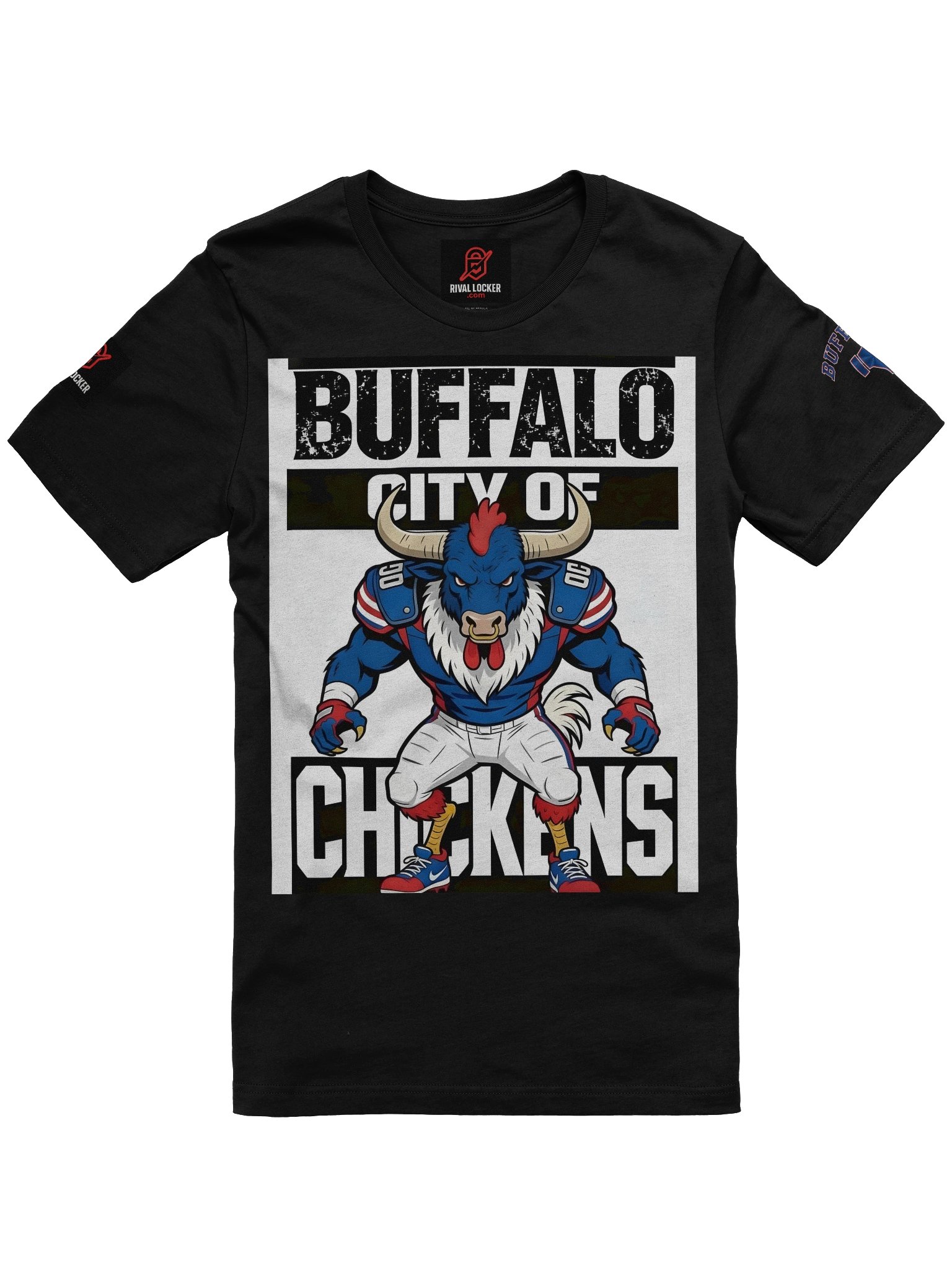 City Of Chickens - All Cluck No Horns| Buffalo | Football | Rival Locker product image (2)