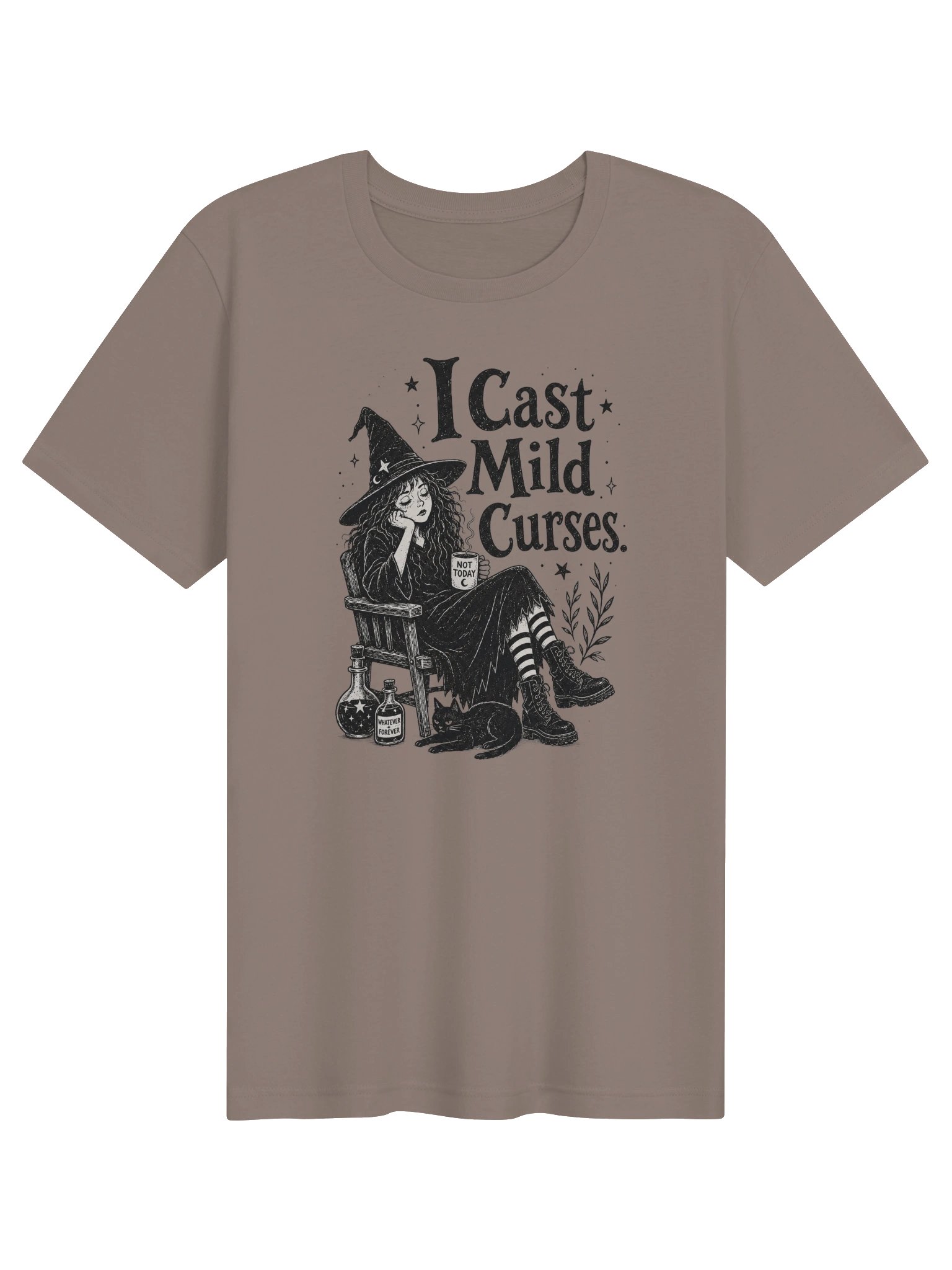 I Cast Mild Curses Witch Tee product image (1)