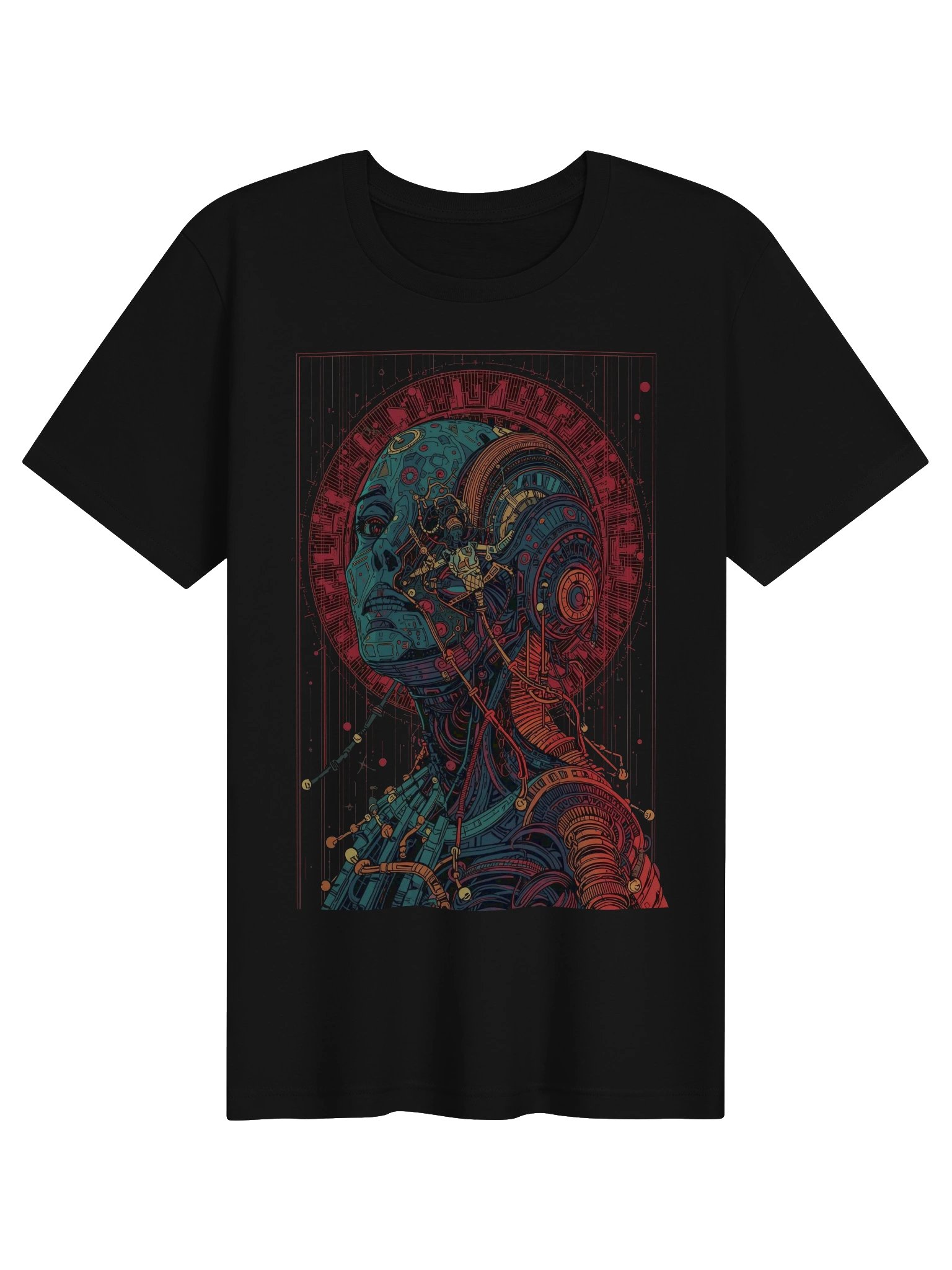 Haloed Cyborg Lightweight T-Shirt product image (1)