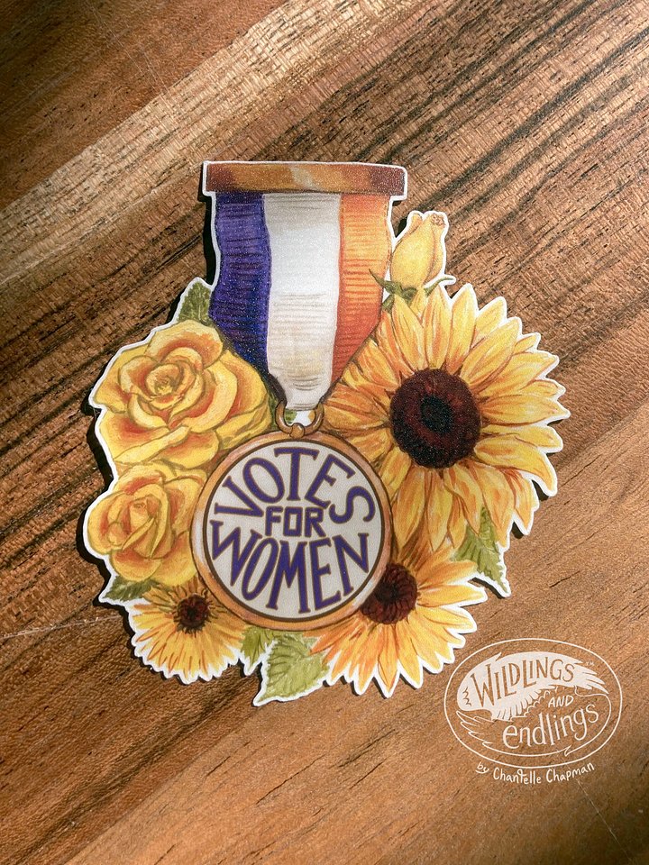 Votes for Women - art decal product image (1)