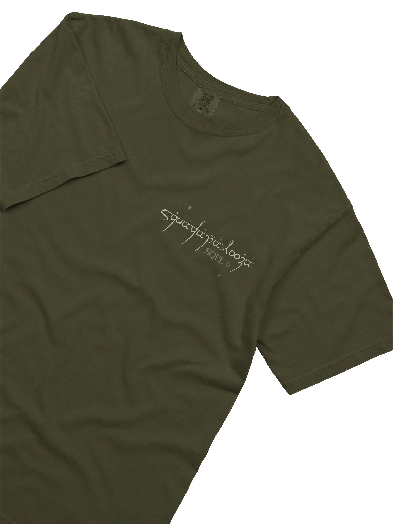Squad of the Rings: SQPL 6 Tee Olive product image (5)