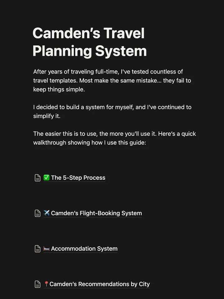 Camden’s Travel Planning System product image (1)