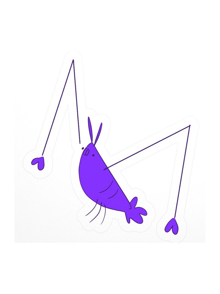 SHRAMPS - Purple Sticker product image (1)