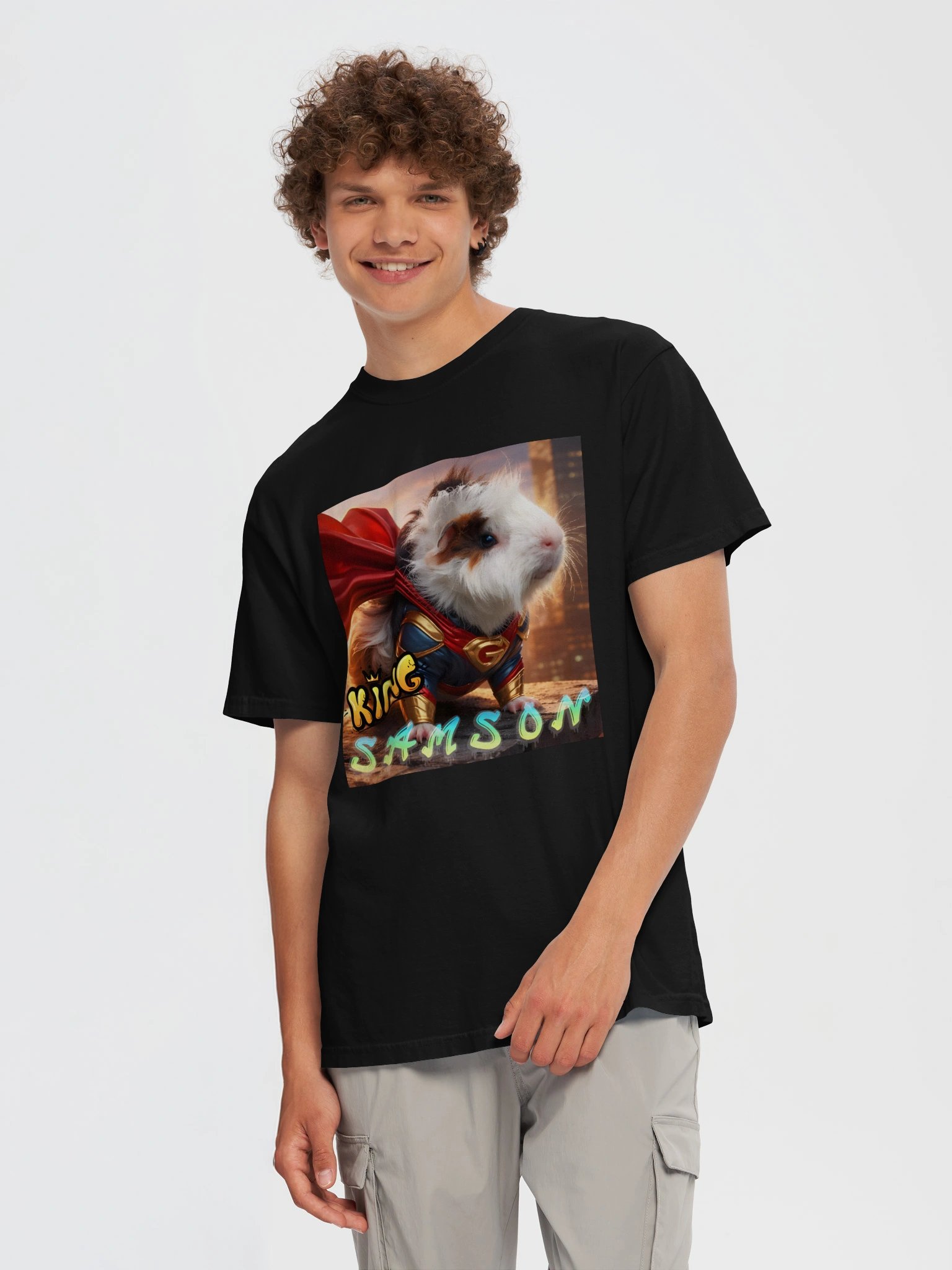 Samson the Guinea Pig Superhero Tee product image (5)