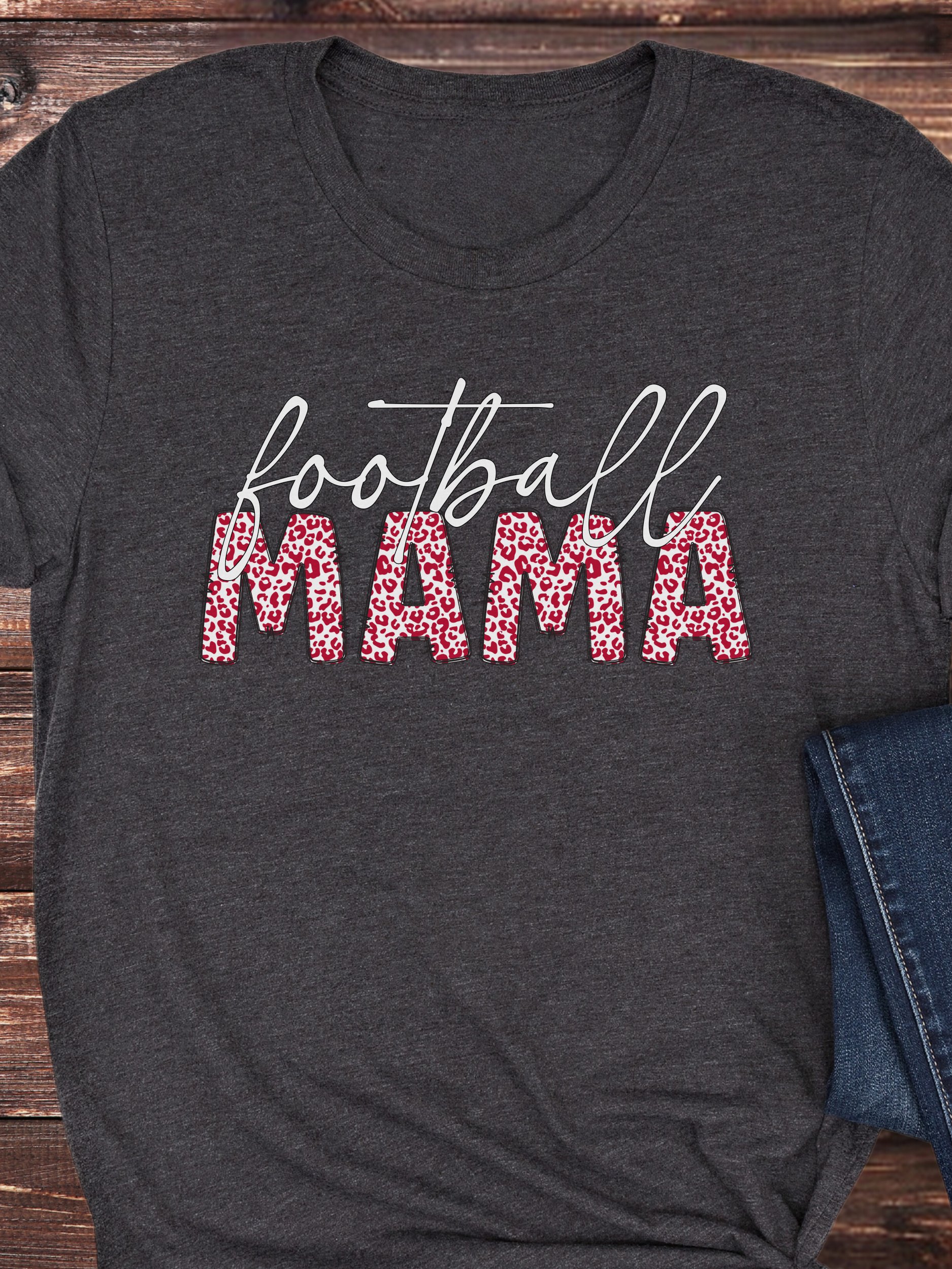 Football MAMA T-Shirt (Homemade) product image (1)
