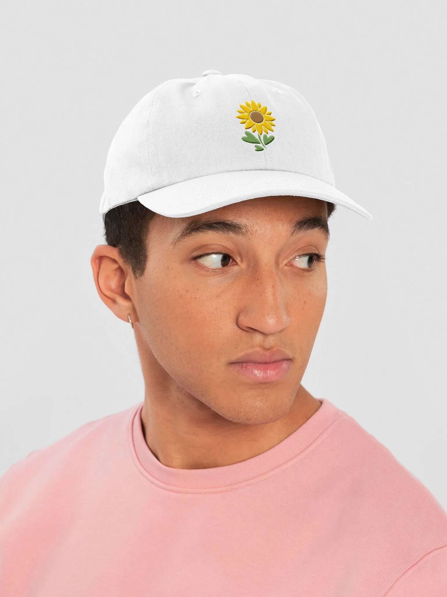 Embroidered Sunflower Cap product image (7)