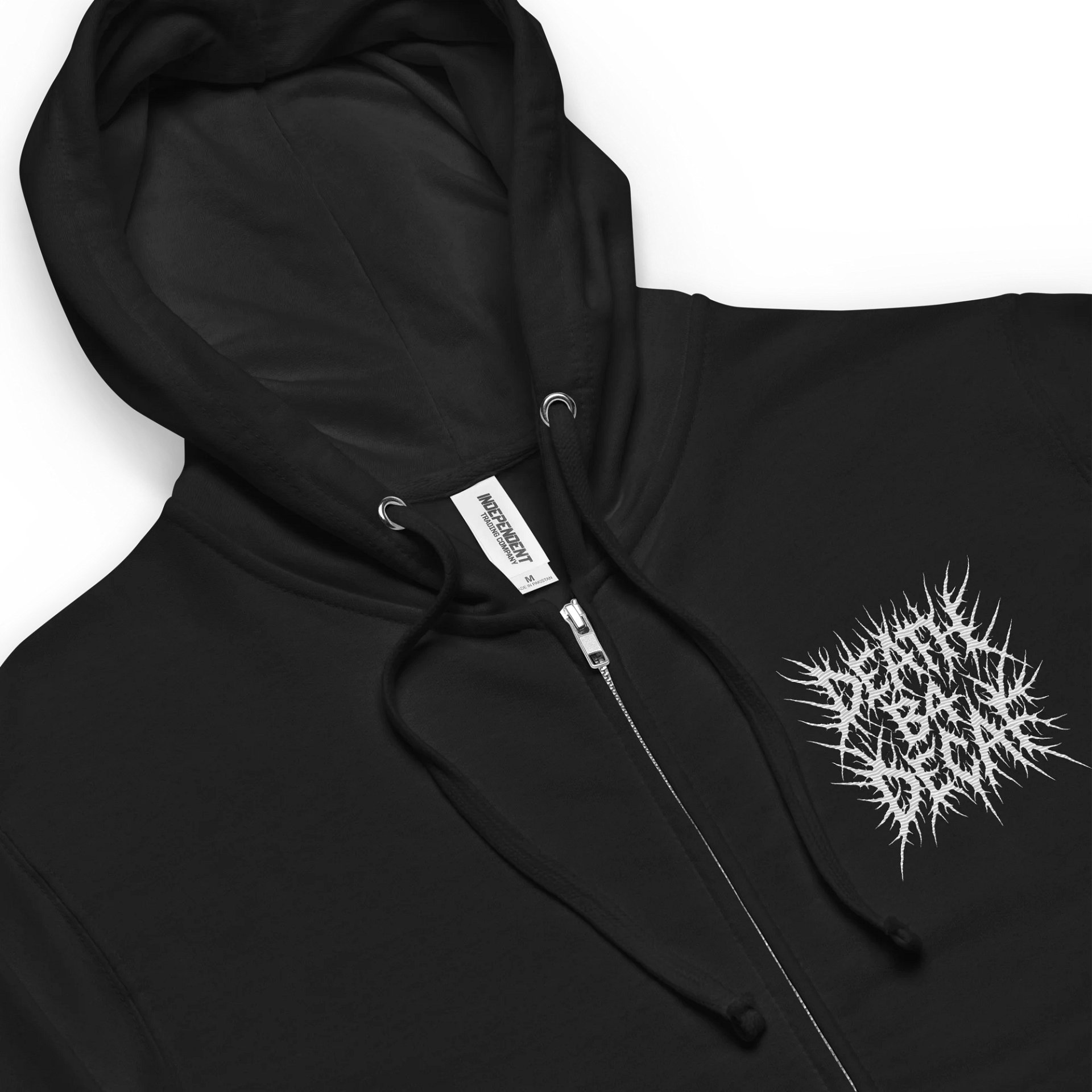 Metal Zip-Up Hoodie product image (4)