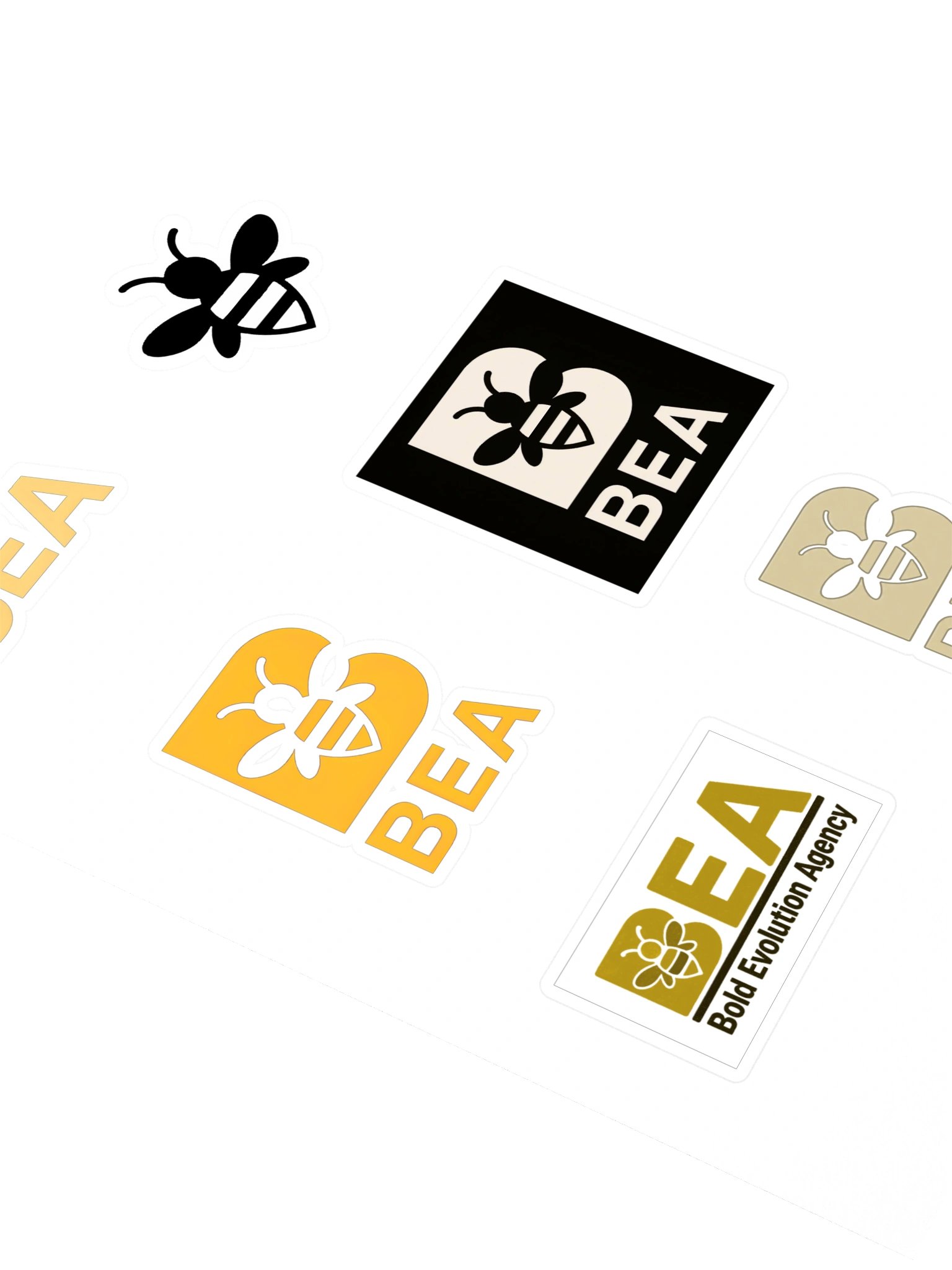 BEA Bee Logo Kiss Cut Sticker Sheet product image (2)