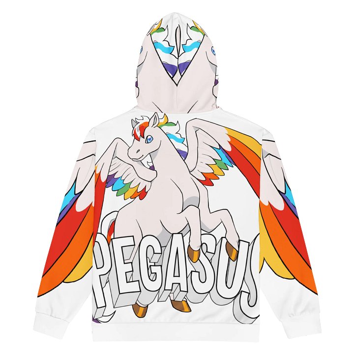 Rainbow Pegasus All-Over Hoodie product image (2)