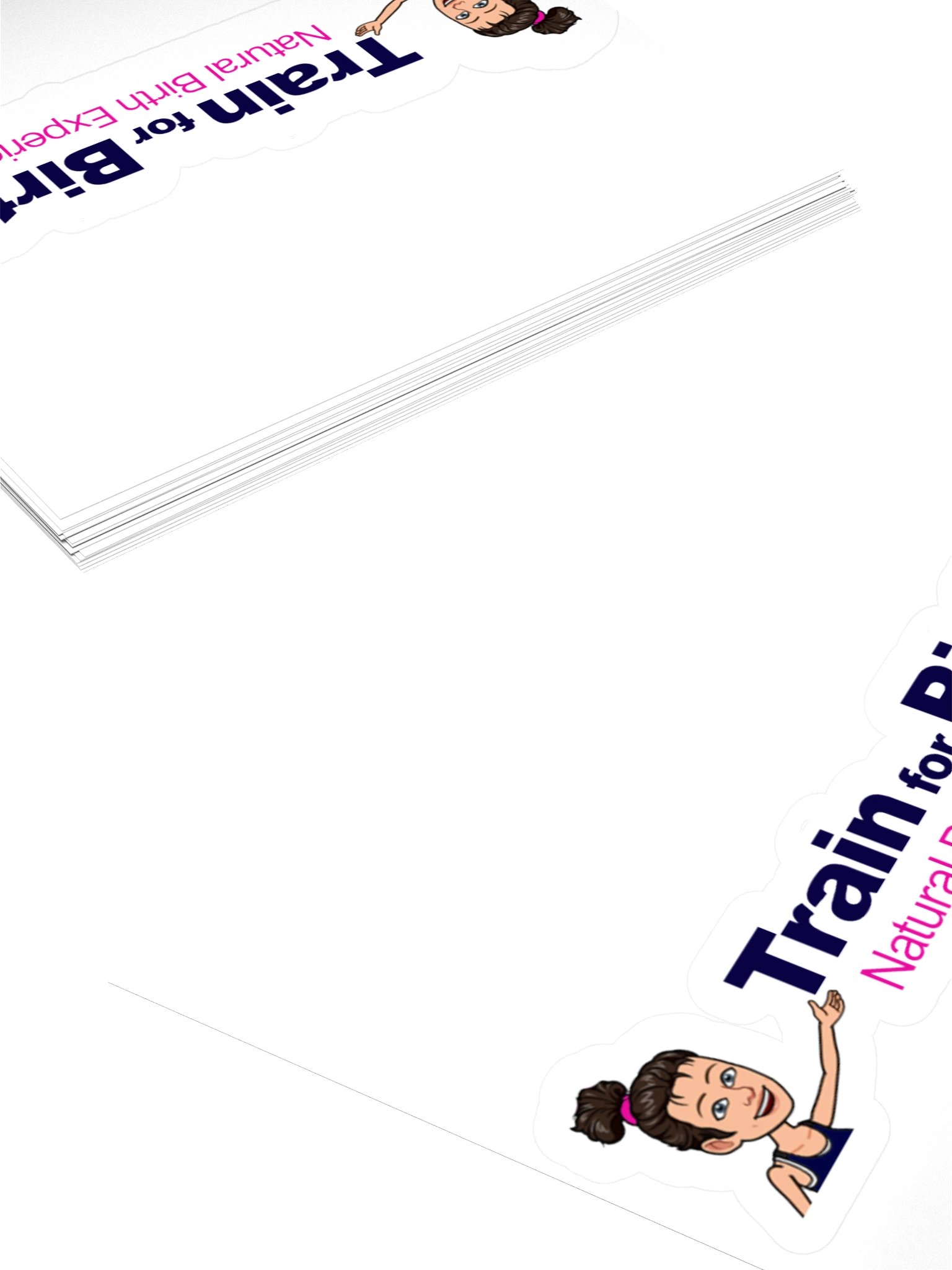 Train for Birth® Logo Sticker product image (15)