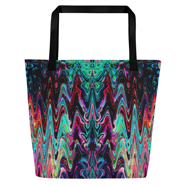 Radiant Resonance Large Tote Bag with Pocket product image (1)