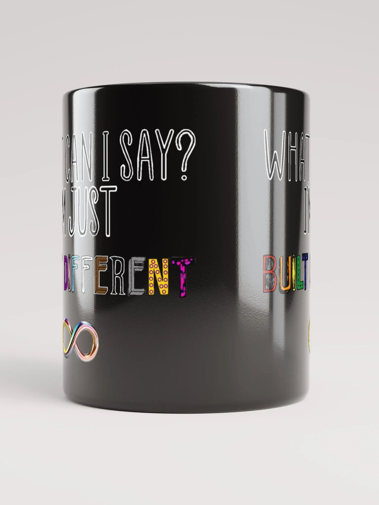 Built Different BLACK Mug product image (4)