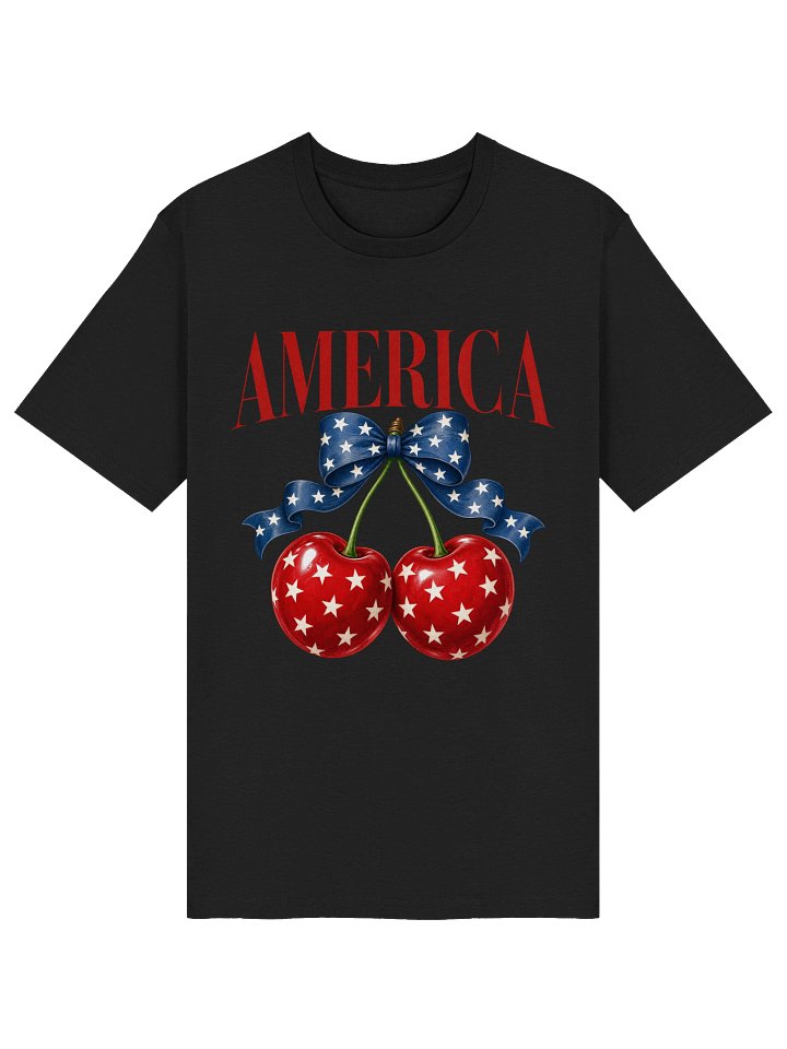 Patriotic Stars Cherries Ribbon product image (1)