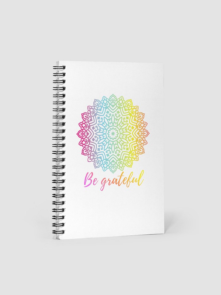 ''Be grateful'' notebook product image (1)