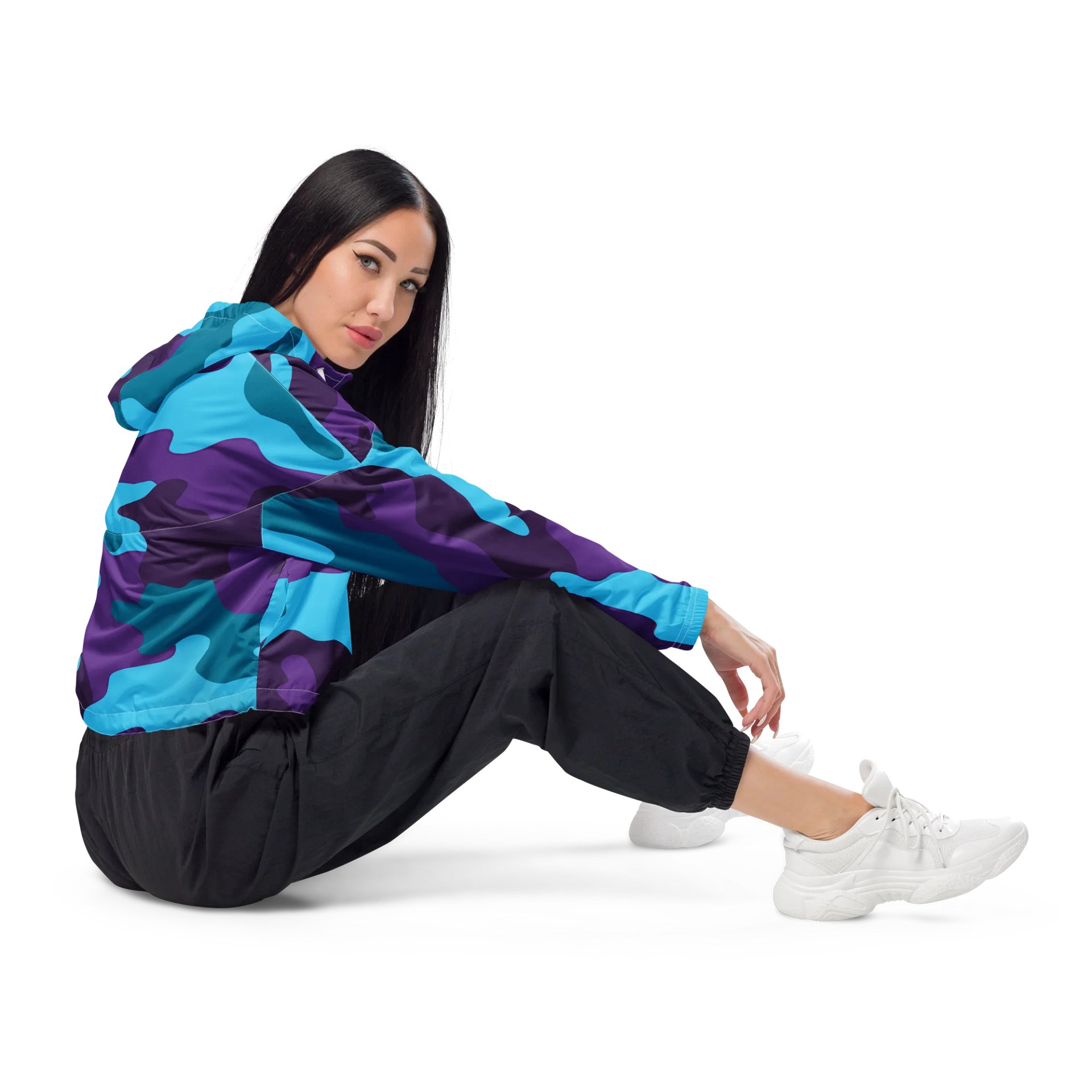 Aurora Borealis Cropped Windbreaker product image (4)