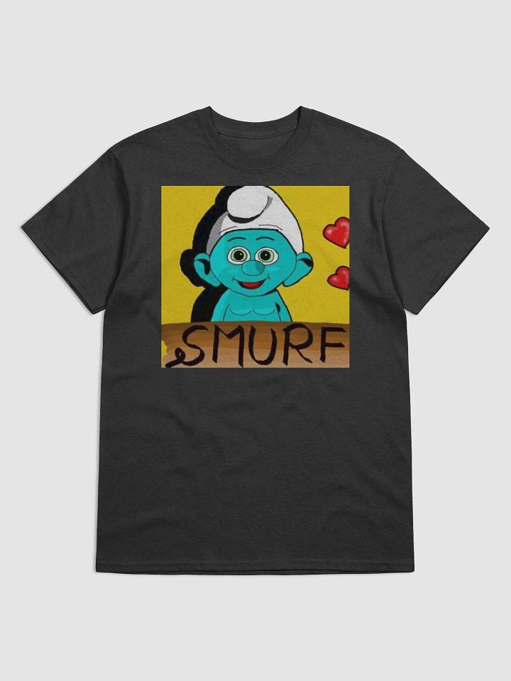 Wetarded Smurf YouTube Logo Shirt product image (1)