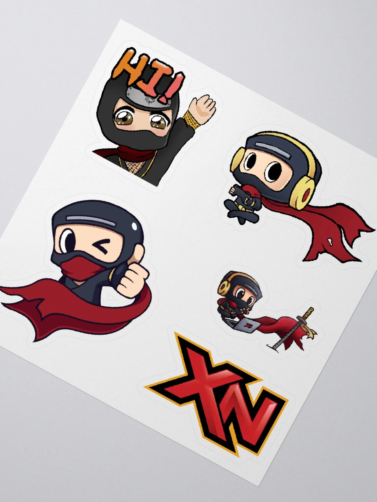 XtianNinja Sticker Sheet product image (2)