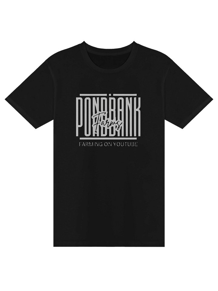 Black T with white logo product image (1)
