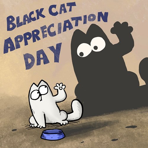 Happy Black Cat Appreciation Day! Give your panthers a lot of kisses.🖤

#blackcatappreciationday