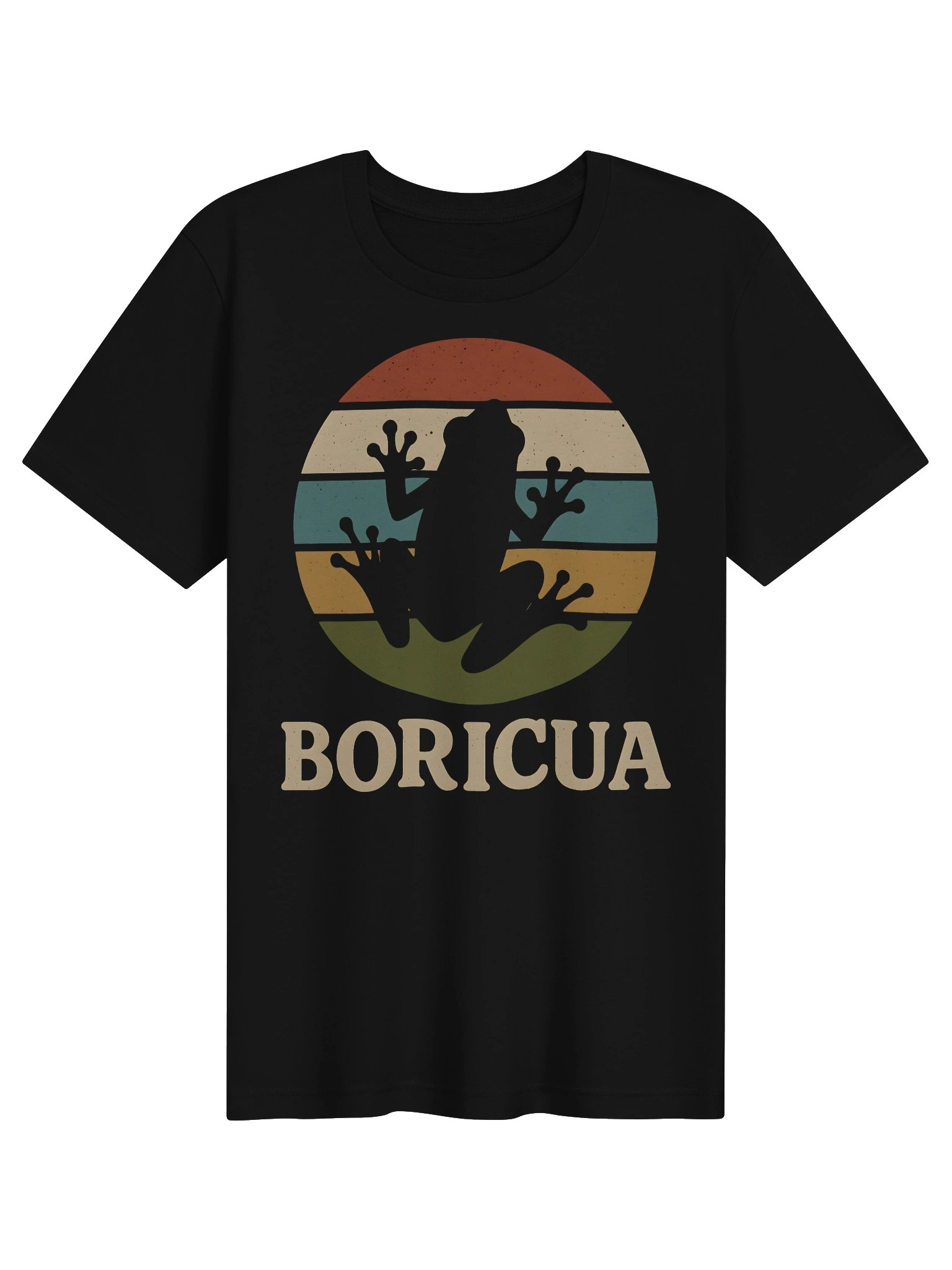 Coquí Boricua Retro Camiseta Unisex product image (1)