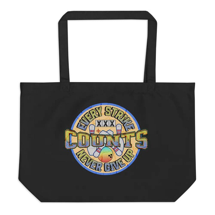 Every Strike Counts Bowling Persist Tote Bag product image (1)