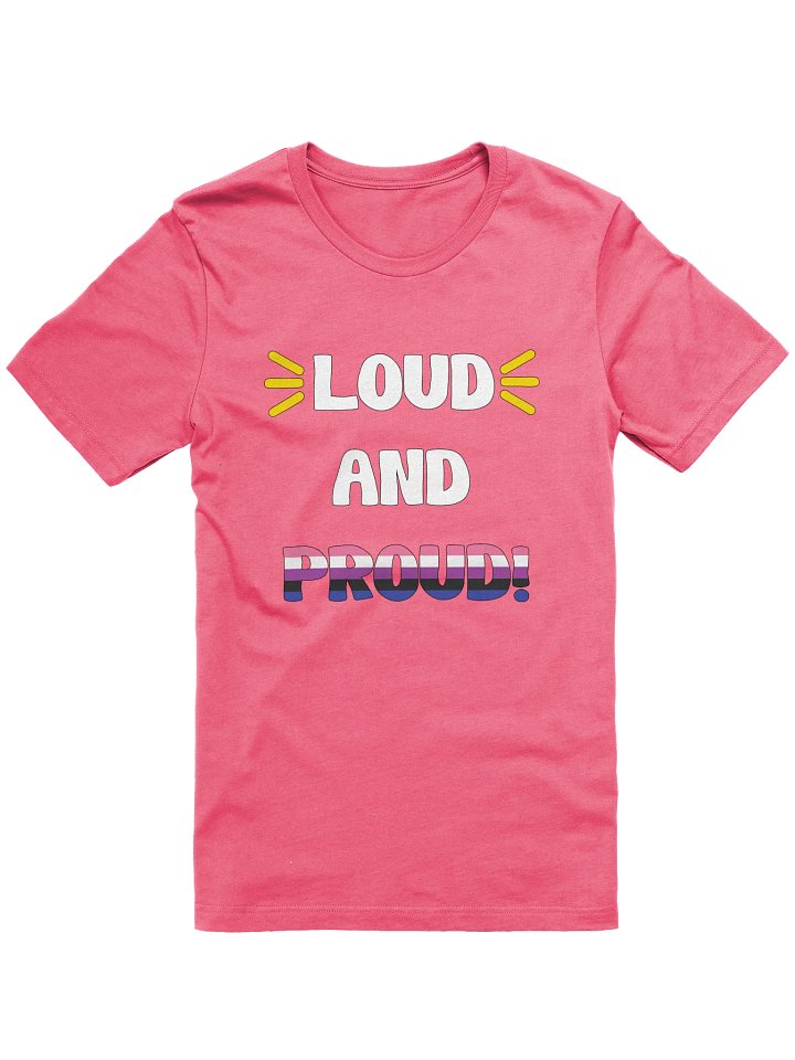 Loud and Proud Genderfluid T-Shirt product image (1)
