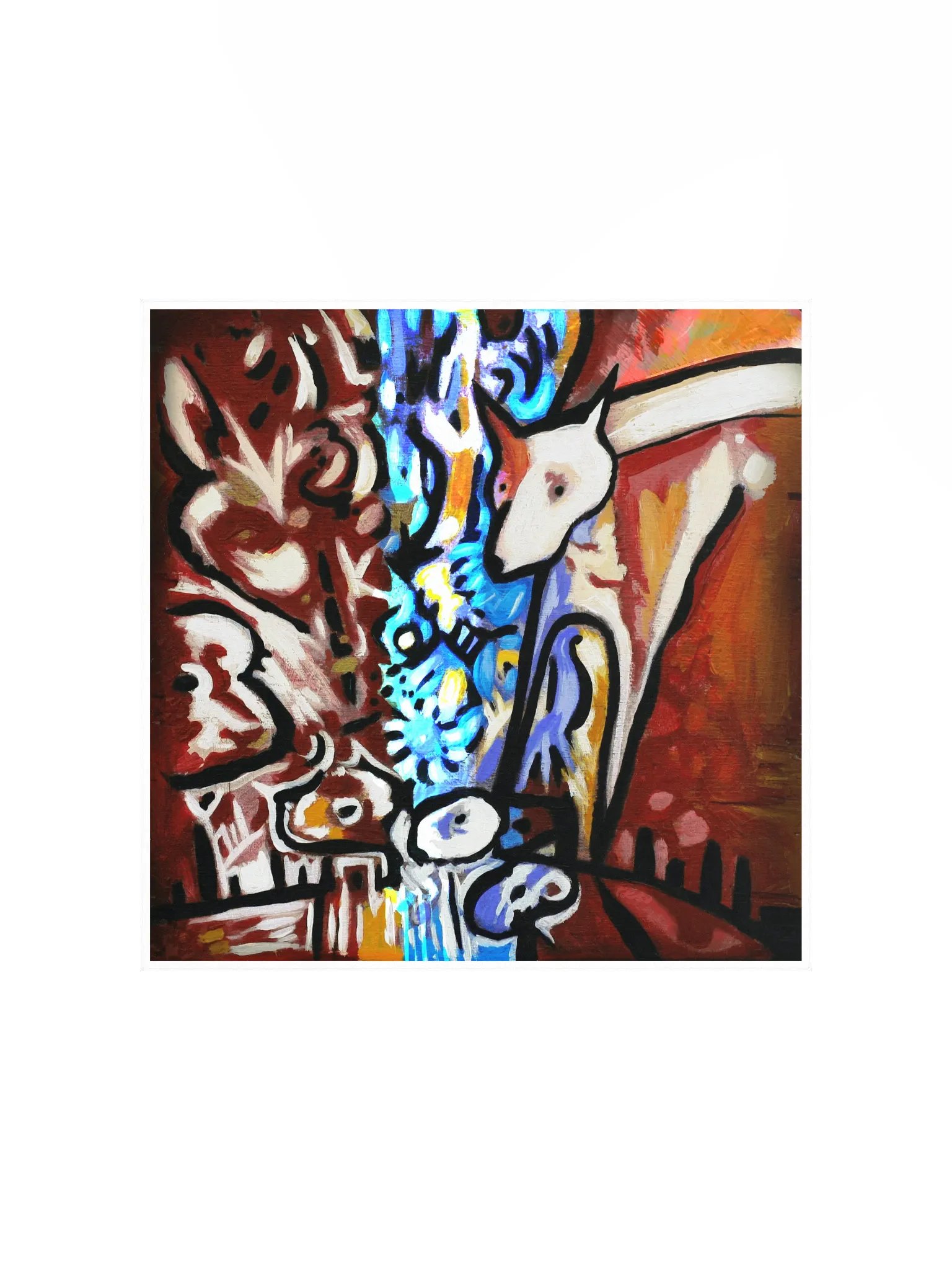 Night Fox Allcolor Enhanced Matte Paper Poster product image (1)