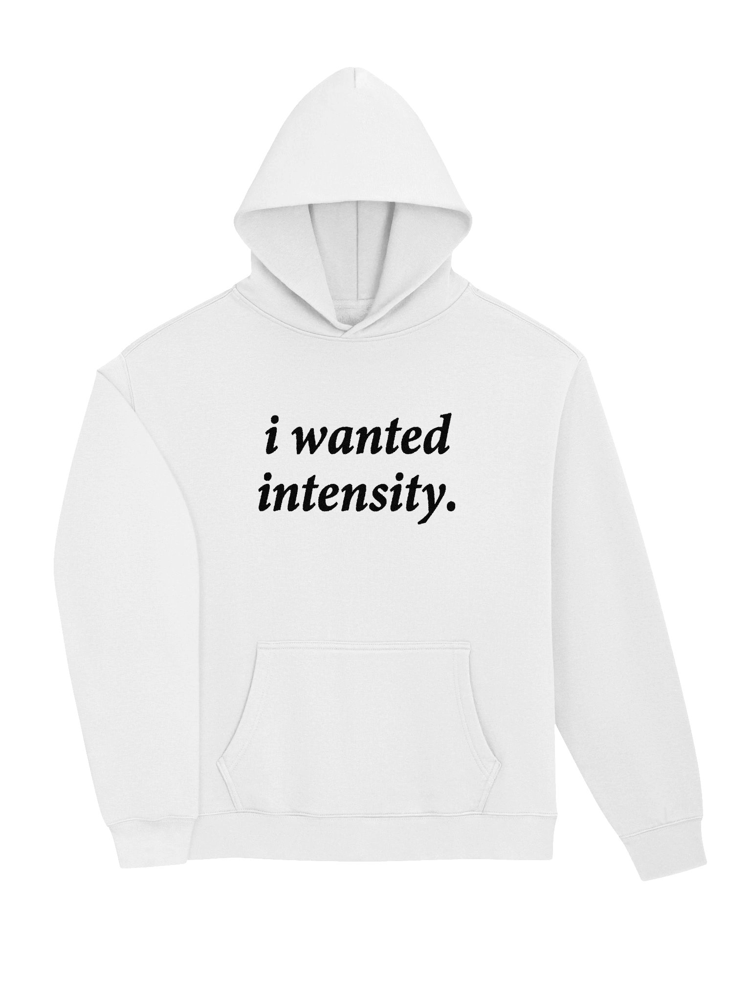 i wanted intensity Oversized Embroidered Hoodie product image (4)