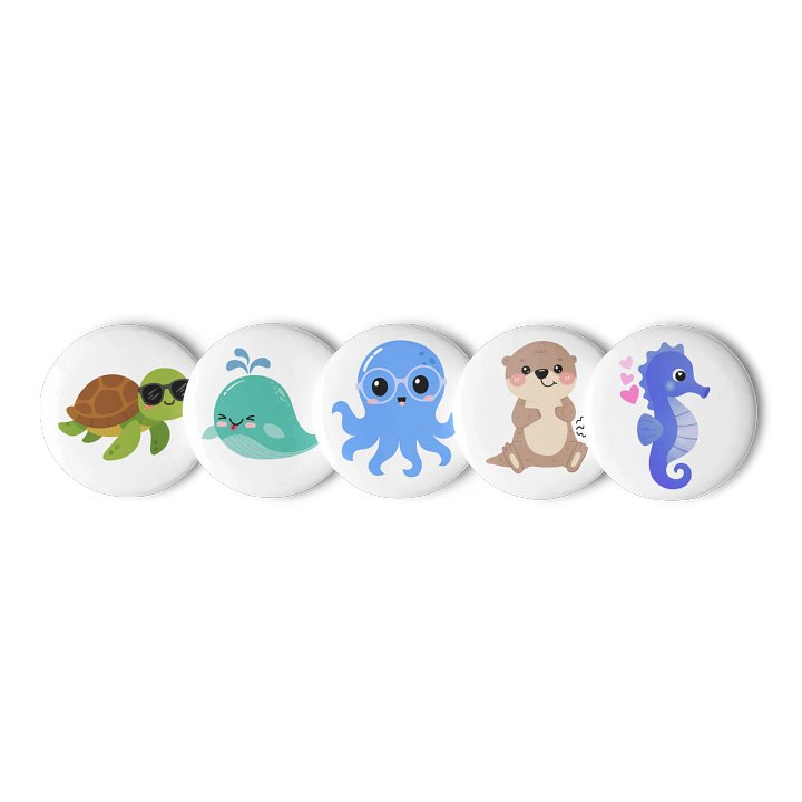 See Creatures | Set of 5 Pins product image (1)