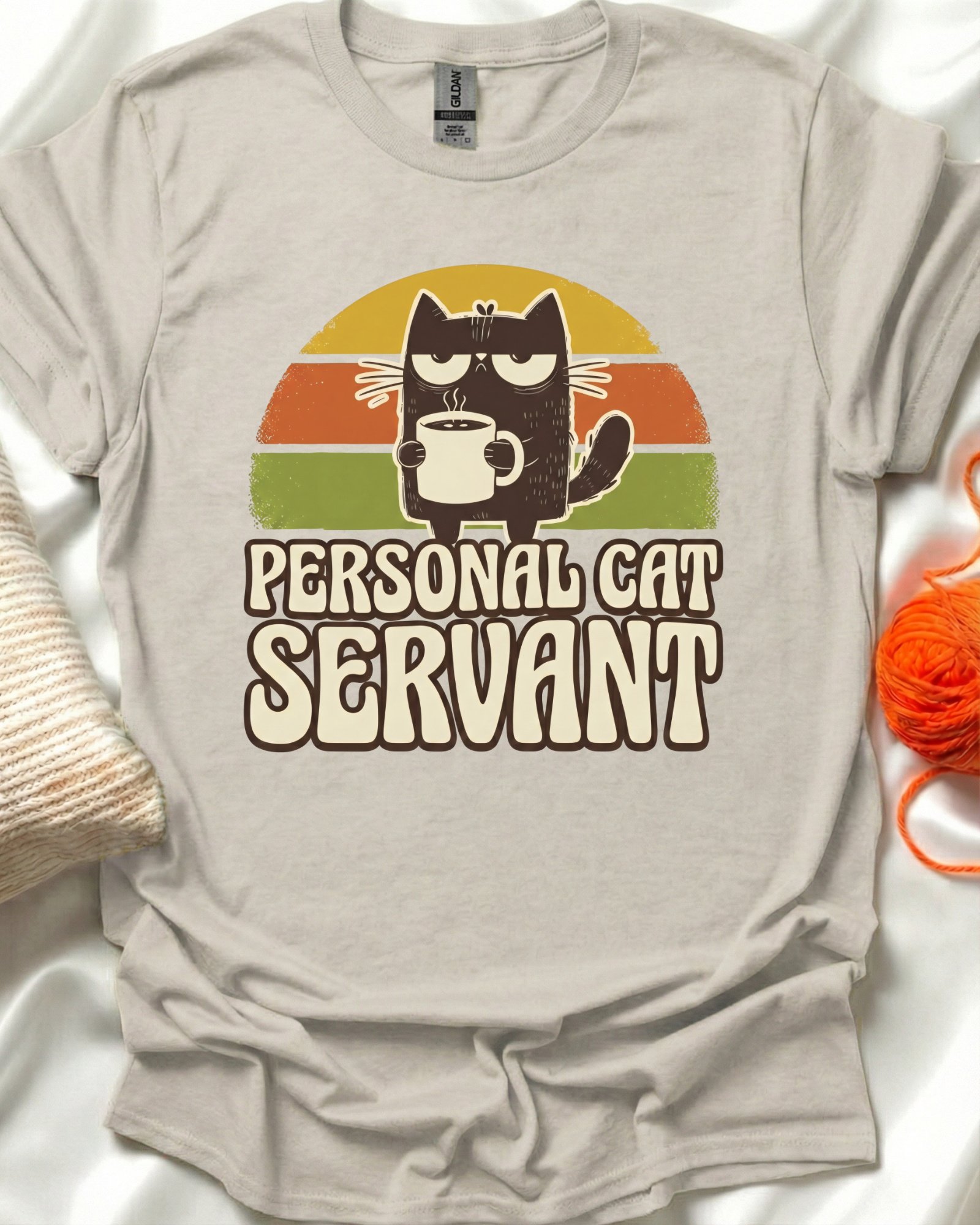 Retro Cat Servant T-Shirt product image (1)