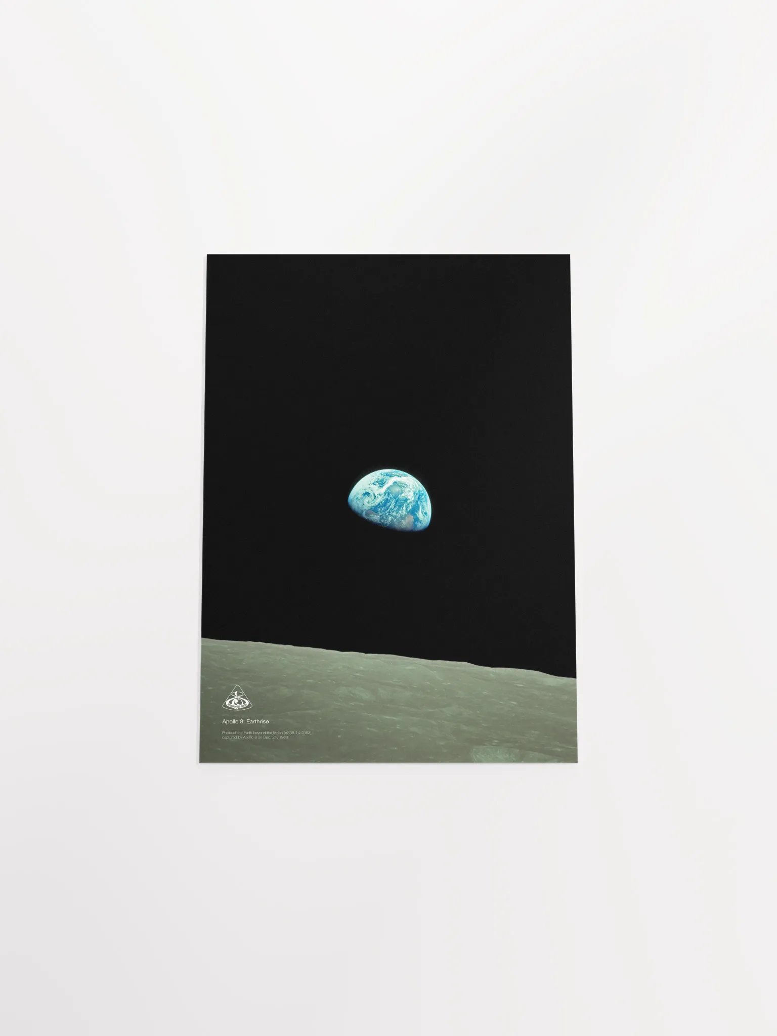 NASA Apollo 8: Earthrise — space poster, photo poster, Earth poster, science poster product image (12)