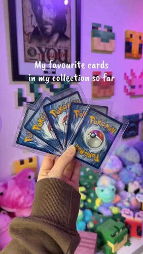 I’m a sucker for cute cards! 😅 Which is your favourite? 🦋
-
#PokemonCards #PokemonTCG #CutePokemonCards #CutePokemon #collector