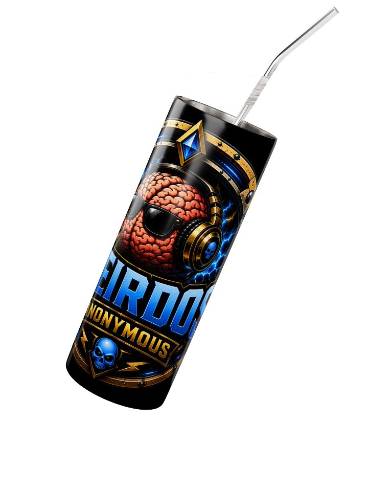 Beard__Oh Weirdos Anonymous Stainless Steel Tumbler product image (2)