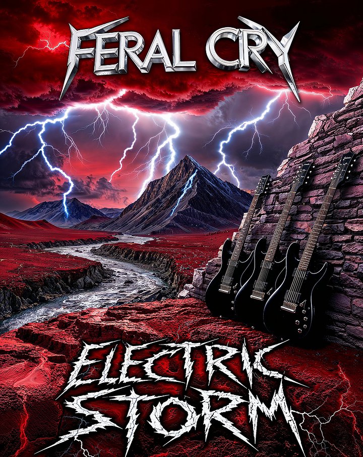 Electric Storm Heavy Metal Poster product image (1)