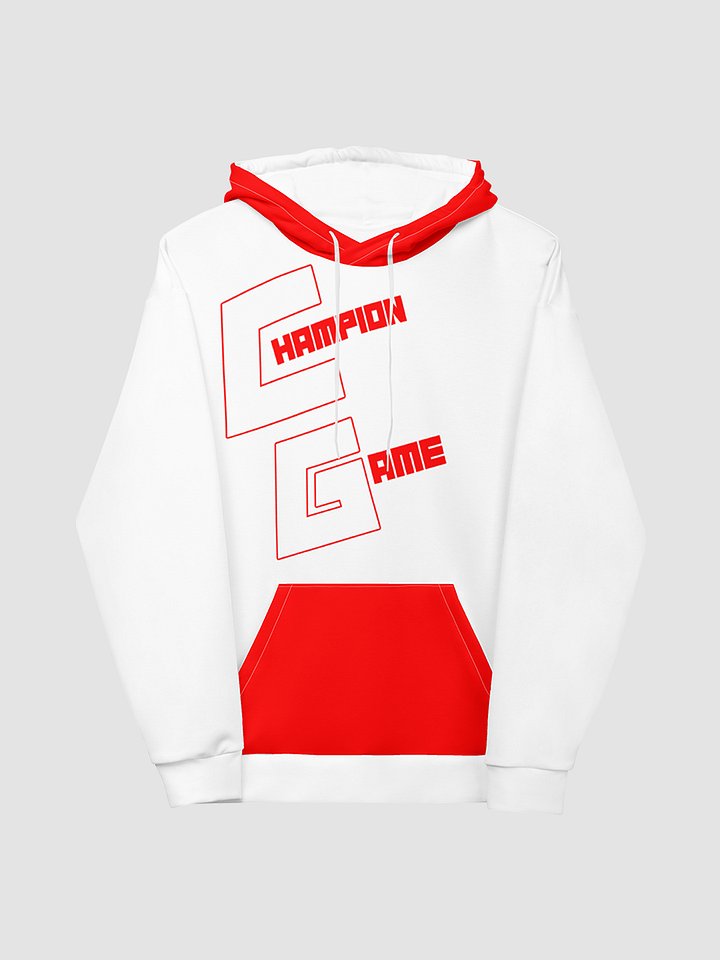 Red White Champion Game Hoodie product image (1)