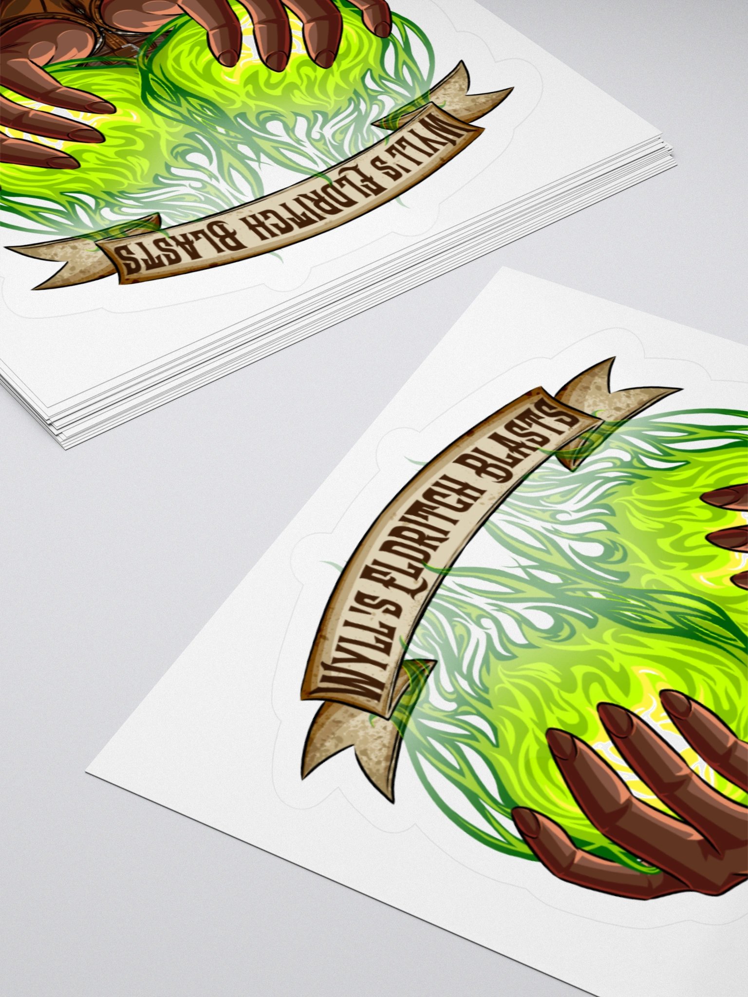 Wyll's Eldritch Blasts Sticker product image (10)