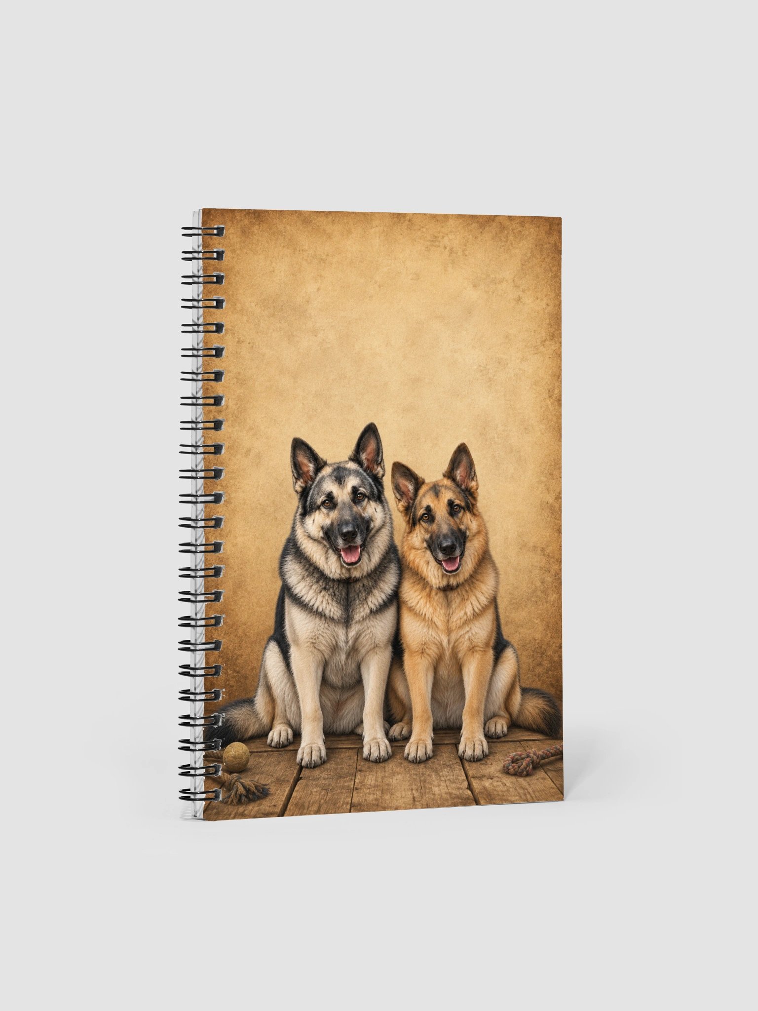 Home With Boone & Bear — Spiral Notebook product image (1)