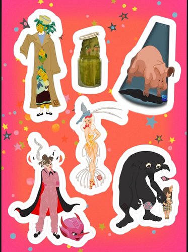 Sticker sheets from #mannysmonstermayhem are now up in my shop. DISCLAIMER: I’m sorry I can’t print my own merch.  I haven’t ...