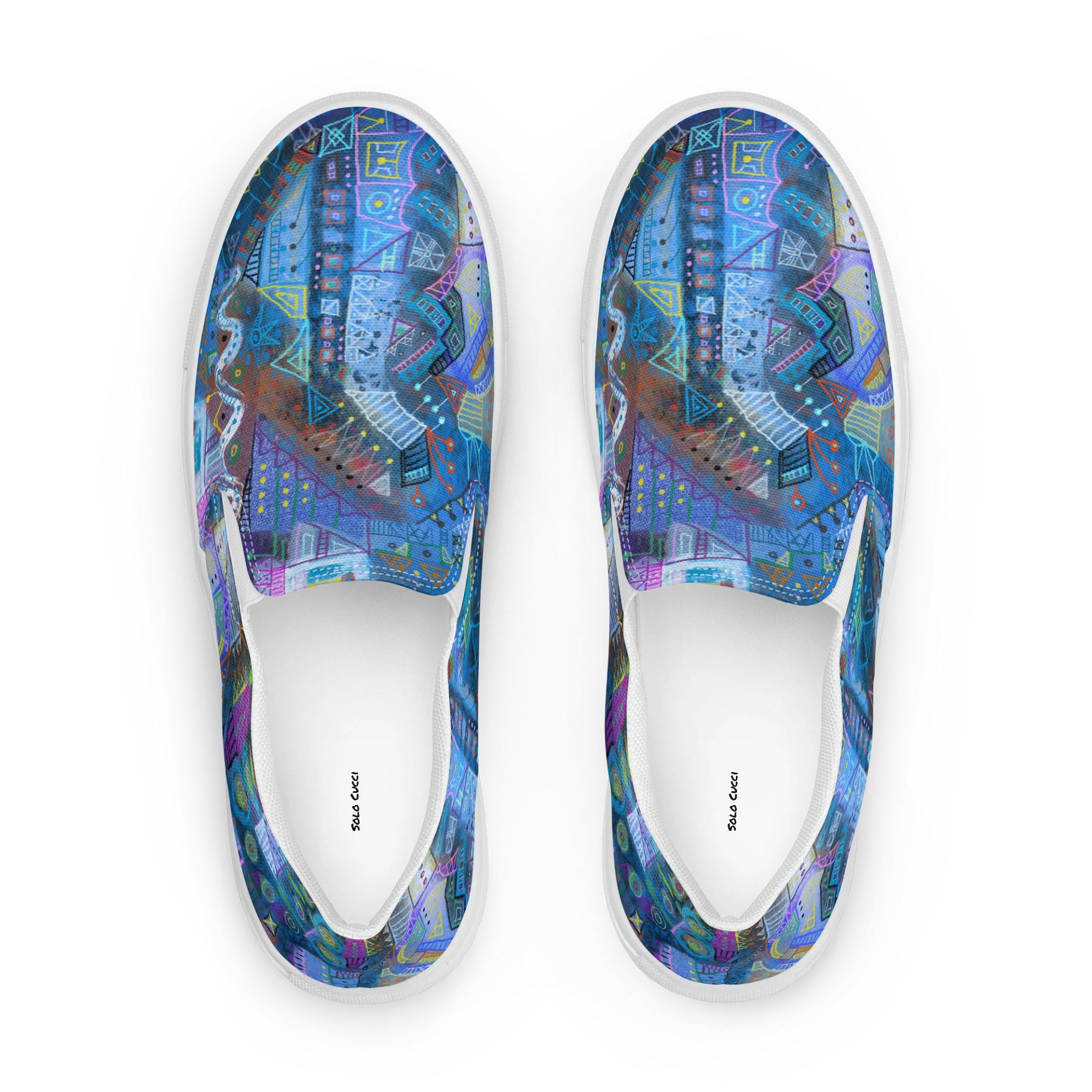 Loud Stripes Slip-Ons product image (1)
